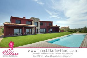 Restyling logotipo para la empresa Inmobiliaria Villaro