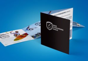 Folletos publicitarios para SKL Spain Kiteboarding League
