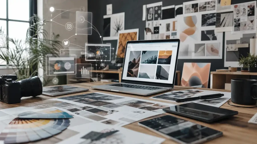 Cómo combinar fotografía, vídeo, diseño e IA en una estrategia de marca