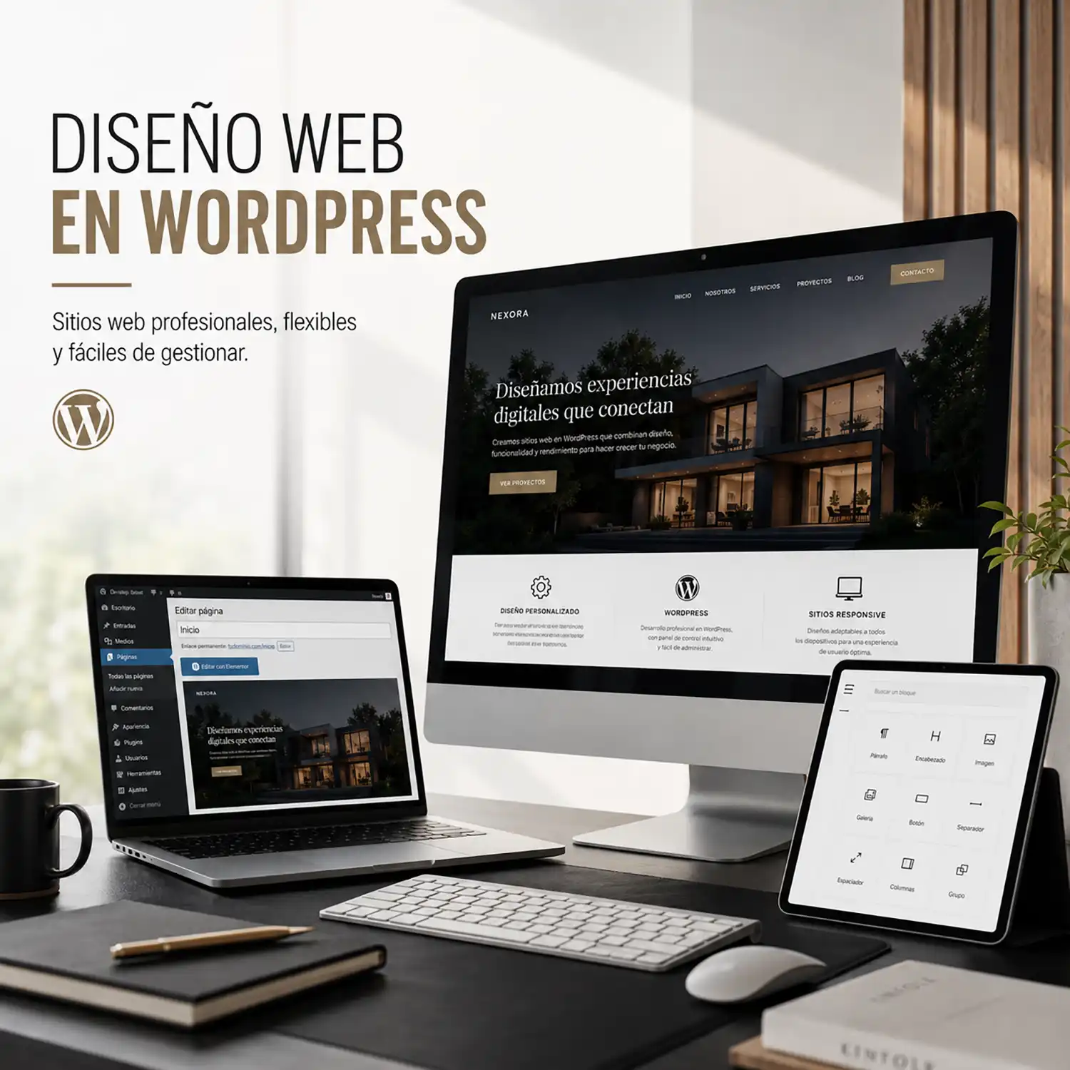Diseño web en WordPress 1