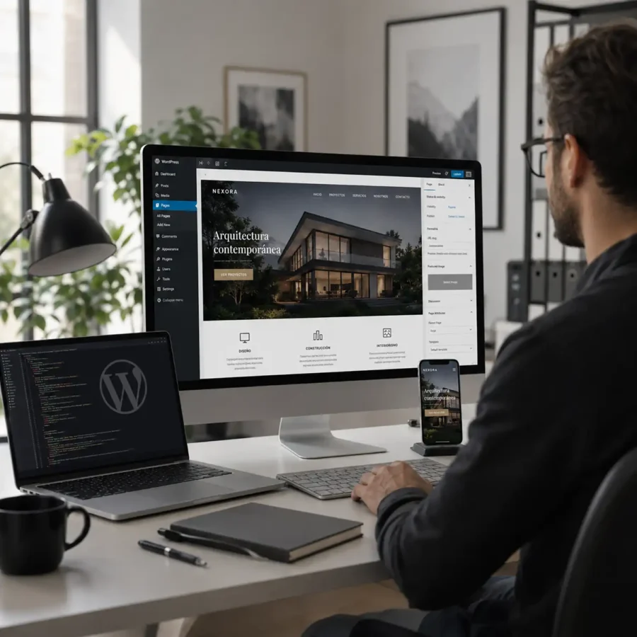 Diseño web en WordPress 2