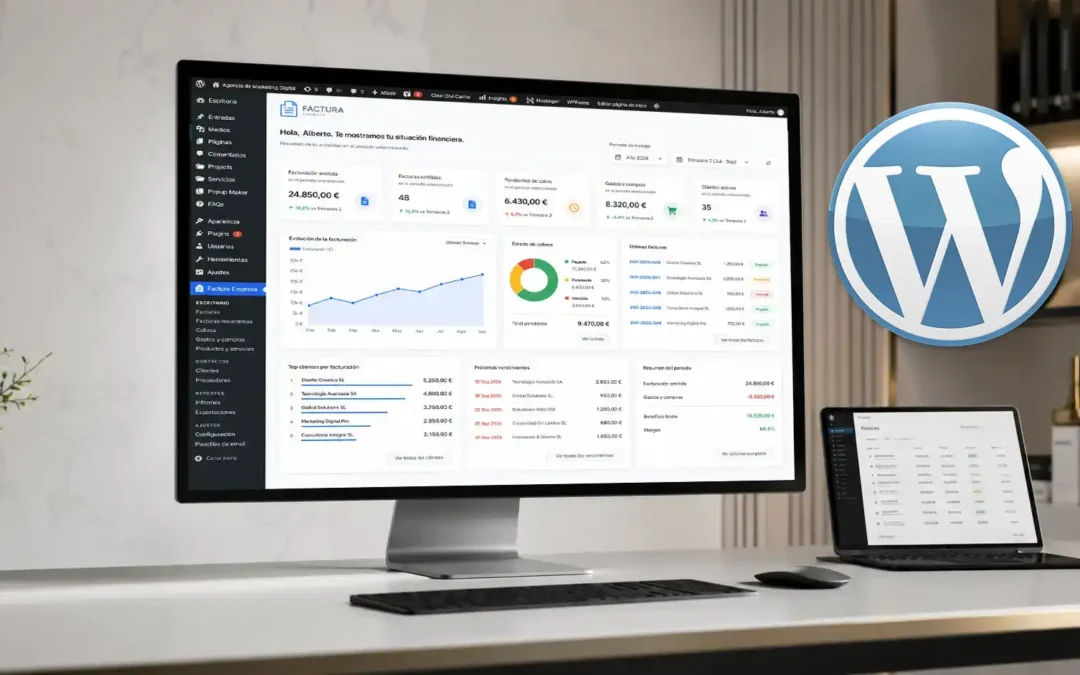 Alternativa a Holded en tu WordPress y sin cuotas mensuales