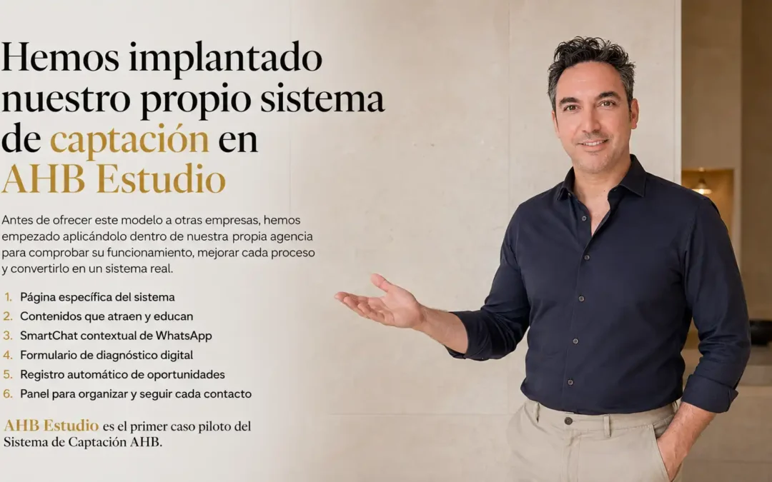 Cómo hemos implantado nuestro propio sistema de captación en AHB Estudio