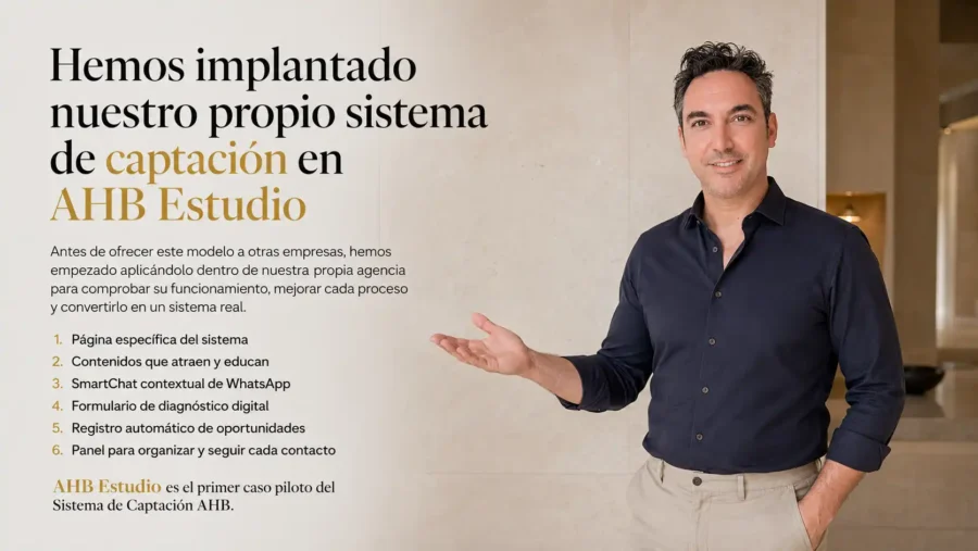 Cómo hemos implantado nuestro propio sistema de captación en AHB Estudio