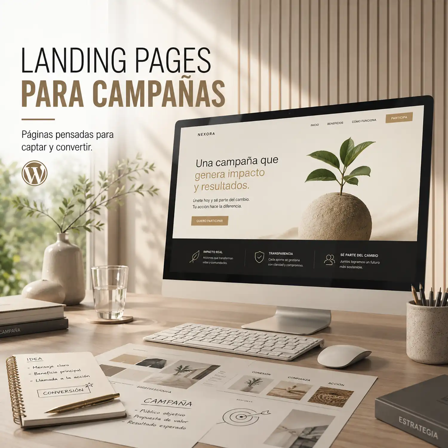 Landing pages para campañas 1