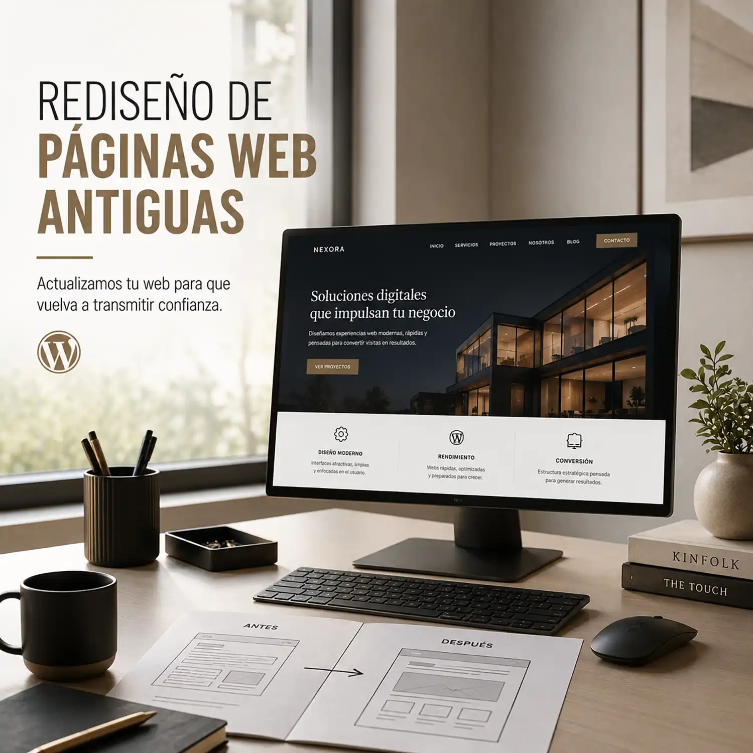 Rediseño de páginas web antiguas 1