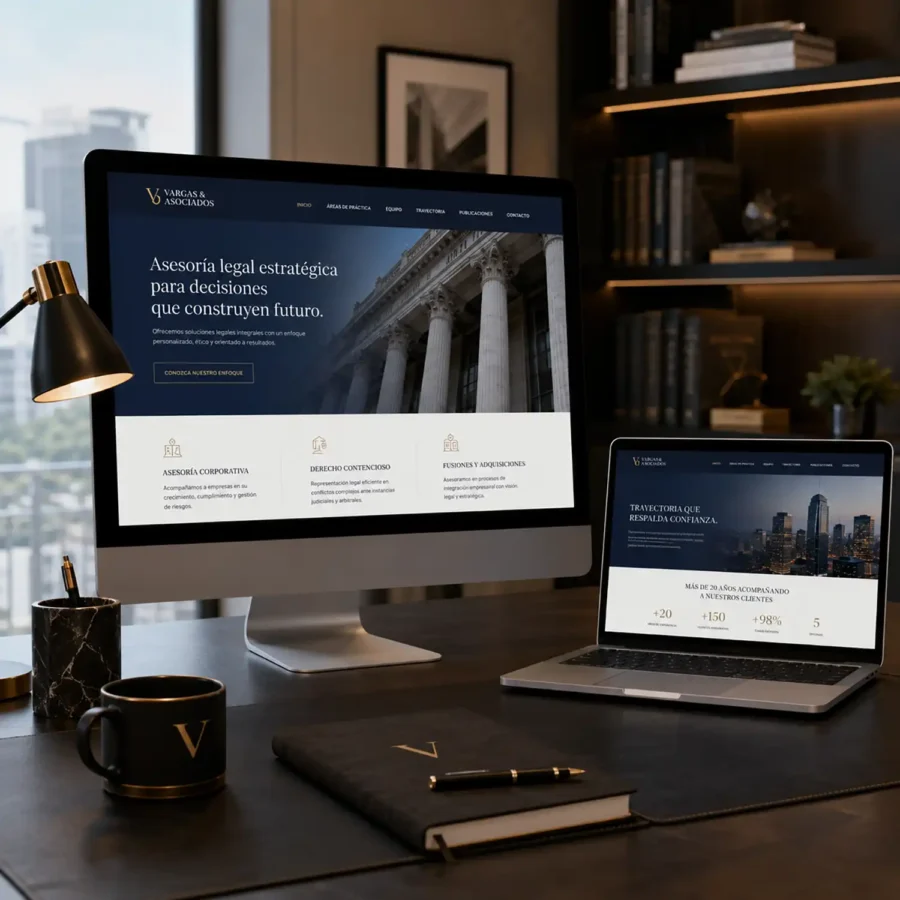 Webs para servicios profesionales 2